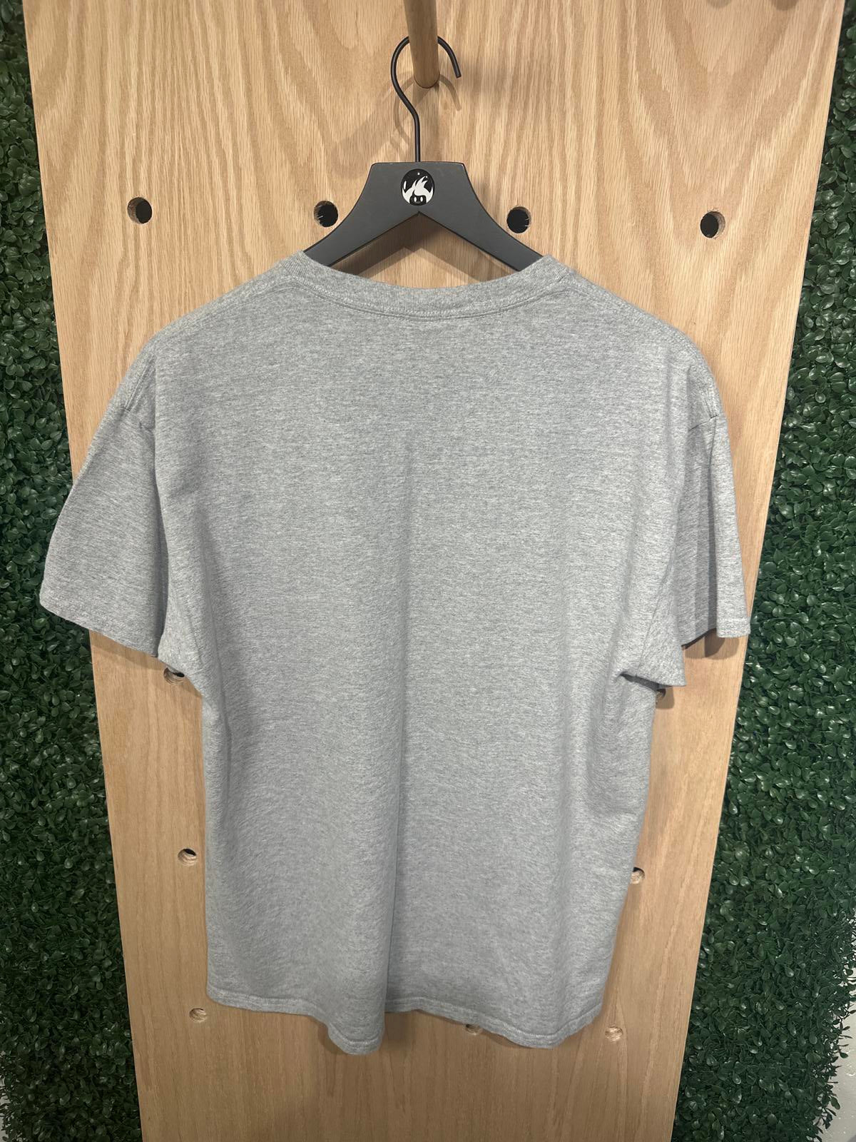 Men's Gray Alaska Bear Graphic T-Shirt Size Large