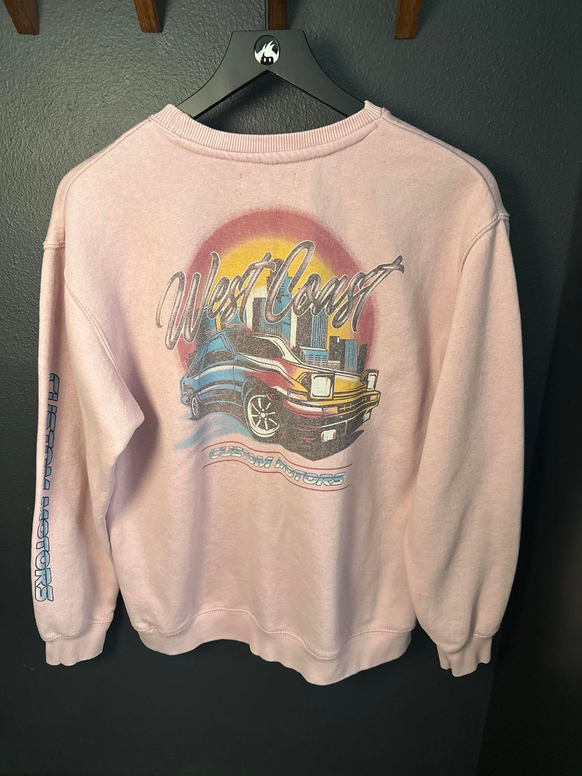 West Coast Graphic Crewneck Sweatshirt by Social Scene
